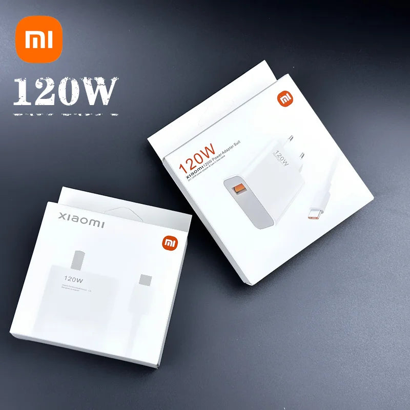 Xiaomi 11T Pro Charger 120W Original EU/US Turbo Quick charge 6A USB C cable For MI 12 pro ultranote 11t pro POCO X3 X4 M4