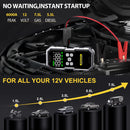 Car Jump Starter With Air Compressor LCD Screen 21800mAh Portable Booster Charger 6000A Powerful Car Battery Starting Devi