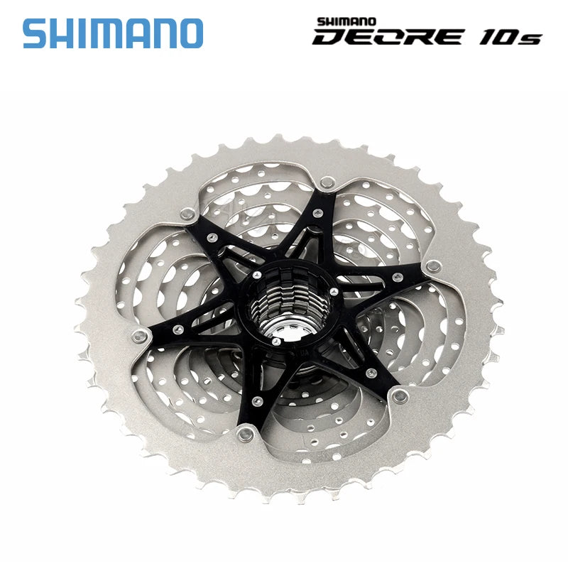 Shimano Deore CS M4100 Cassette 10S K7 11-42T 46T Mountain Bike Sprocket 10V MTB Flywheel M4100 K7 10 Speed Freewheel Bike Parts