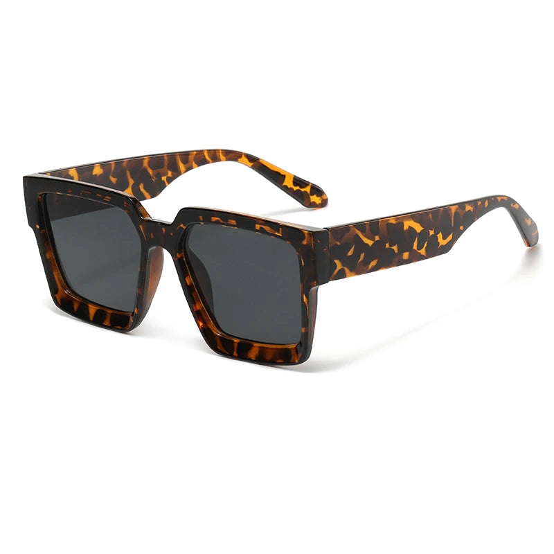 Brand Vintage Square Sunglasses Women Men Retro Luxury Designer Black Sun Glasses Unisex Shades Eyewear UV400