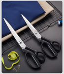 10 Inch Stainless Steel Tailor Shears for Fabric Leather Cutting Professional Sewing Craft DIY Apparel Making Tool Accessory