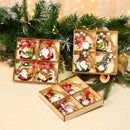 Christmas Gnomes Wooden Pendants Merry Christmas Decorations For Home 2023 Xmas Tree Christmas Ornaments Navidad New Year Gift