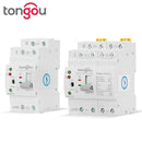 NEW TONGOU Din Rail 2P 4P ATS Dual Power Automatic Transfer Switch Electrical Selector Switches Uninterrupted Power 63A