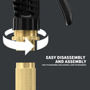 Garden Hose Pipe 75FT/100FT/150FT/200FT Expandable Garden Hosepipe Strongest Double Latex Inner Tube with 7 Function Spray Gun