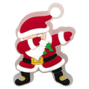 1-5PCS New Christmas LED Shoe Charms,Cute Santa Claus Cat & Dog Pin Accessories for Sandals,Shoe Clogs Buckle Christmas Gifts