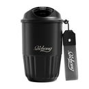 410ml Ceramic Liner Thermos Coffee Cup Double Wall Stainless Steel Vacuum Insulated Thermos For Coffee Thermal Mug Tumbler Gift