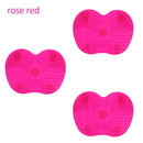 Silicone Brush Cleaner Cosmetic Make Up Washing Brush Gel Cleaning Mat Foundation Makeup Brush Cleaner Pad Scrubbe Board