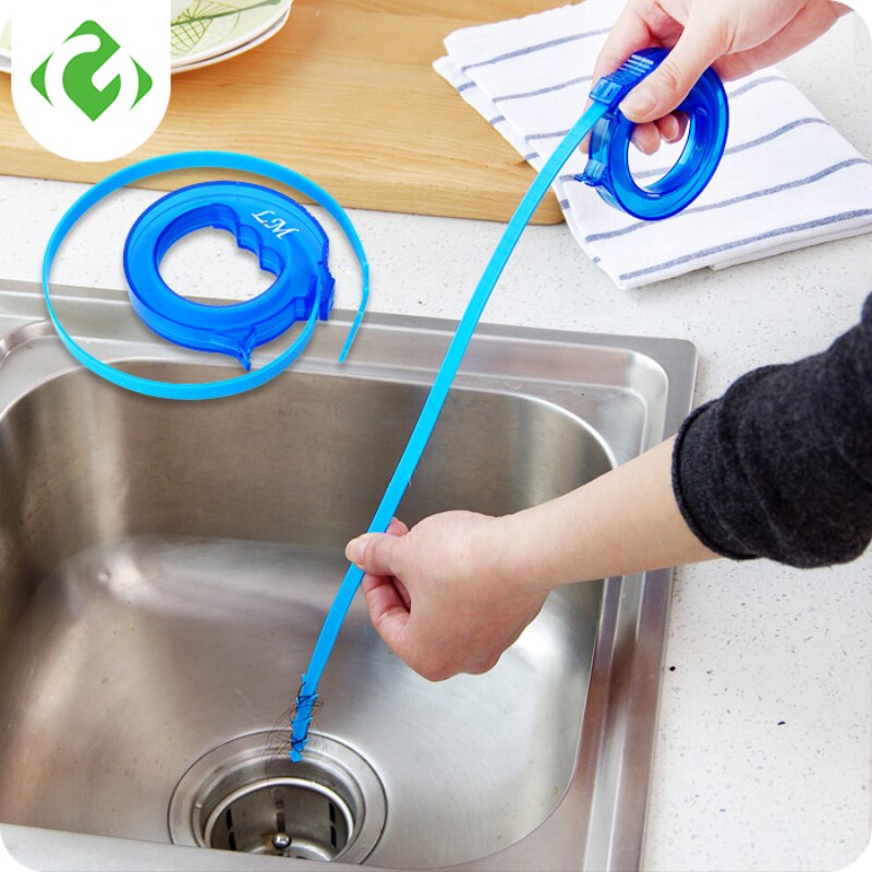 Bathroom Hair Sewer Dredge Device Drain Cleaner Hook Cleaner Toilet Sink Pipe Unclog Tools Kitchen Accessories Anti Blockage
