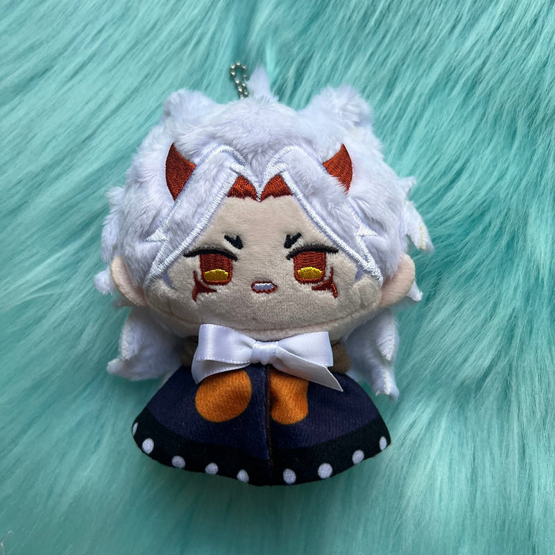 Cartoon Kawaii Dolls Genshin Impact Cosplay Venti Albedo Raiden Shogun Hutao Plush Toy Anime Mascot Gifts For You