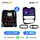 Junsun Android Wireless CarPlay Auto Car Radio For Renault Clio 4 ZOE 2012-2019 Car Intelligent Systems DSP SWC RDS GPS FM BT