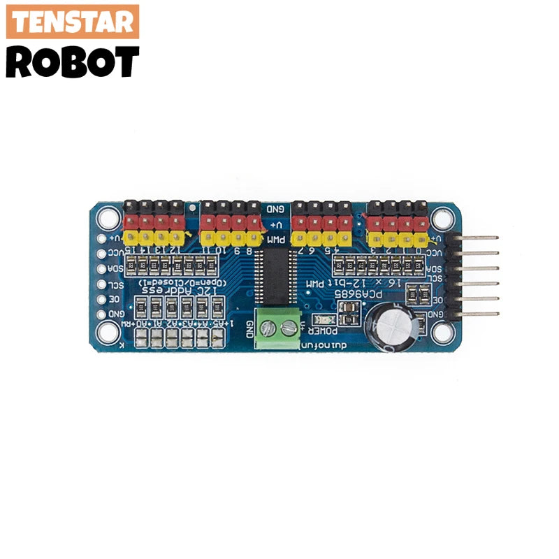 PCA9685PW 16 Channel 12-Bit PWM Servo Shield Driver I2C Interface PCA9685 Module For Raspberry Pi