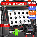 Autel MaxiCOM MK900 BT MK900BT 8 Inch Car Diagnostic Tools 40+ Services CAN FD DOIP OBD2 Scanner Upgrade of MK808BT Pro MK808S