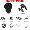 Toseven DM02 Ebike Motor Kit 48V 500W Mid Drive Motor Electric Bicycle Brushless Torque Sensor DIY Conversion Kit for BB68 Bike
