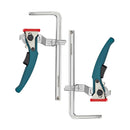 Allsome 2pcs Ratcheting Table Clamp, Quick Release Clamp For MFT and Guide Rail System, Bar Clamp