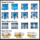 3X6M Double Crossbar Pipe&Drape Backdrop Stand Applicable To Centers for Wedding Curtain Decoration Portable Aluminum Pipe Kit