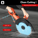 Electric Groove Milling 3000W Circular Saw Wall Groove Milling Punching Machine+Saw Blade 350mm Carpenter Machines Concrete Tool