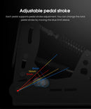 The Sim Commander | Hydraulic Sim Racing Pedal System with Haptic Vibration