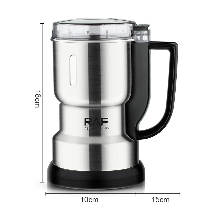 High Power Electric Coffee Grinder Kitchen Cereal Nuts Beans Spices Grains Grinder Machine Multifunctional Home Coffee Grinder