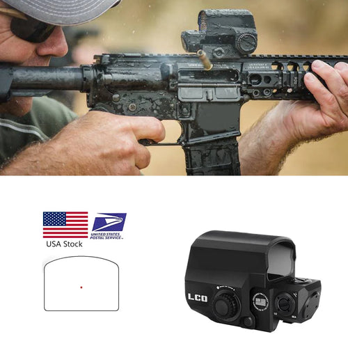 Tactical LCO Red Dot Holographic Reflex Sight Fit All 20mm Rail Mount Outdoor Hunting Scope Rifle Collimator Sights