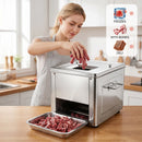The Butcher's Edge | 850W Stainless Steel Commercial Meat Slicer & Grinder
