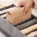 1 Stk. Hosen Aufbewahrungsbox, Jeans-Teiler-Aufbewahrungsbox, Kleiderschrank 9-Fächer-Aufbewahrungskorb