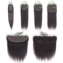 Straight 4x4 5x5 6x6 Closure Human Hair 13x4 Ear To Ear Transparent Frontal Lace Only 2x6 HD Lace Closure 3-5 Days Delivery