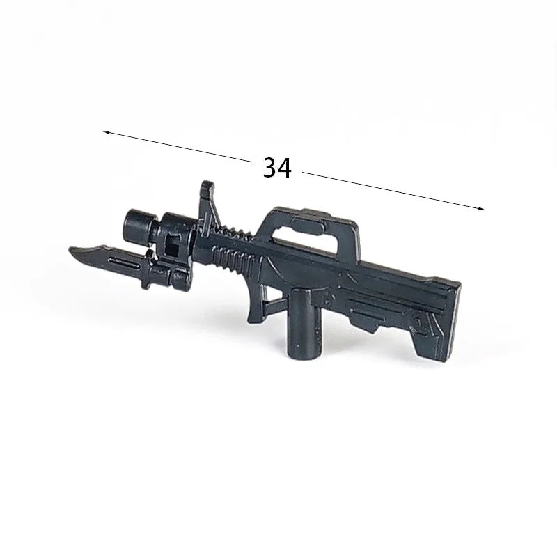 5PCS Grenades Launcher Weapons Original Block mini Toy Swat Police Military Weapons City Accessories Compatible Figures