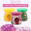 Air Fusion Odor Eliminator Gel Beads Air Freshener Crystal Bead Odor Neutralizing Gel for Home Bathrooms Cars Boats 14 Oz 3 Pcs