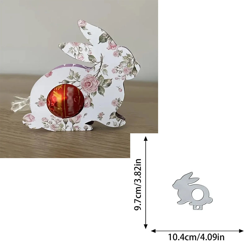 Easter Rabbit Scrapbooking Die Cut Carbon Steel Mold DIY Greeting Card Making Embossed Template Crafts Cutting Dies New Arrivals