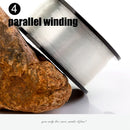 200m fluorocarbon coating fishing line white brown sinking high Abrasion Resistance stretchable peche carp carbon fishing line