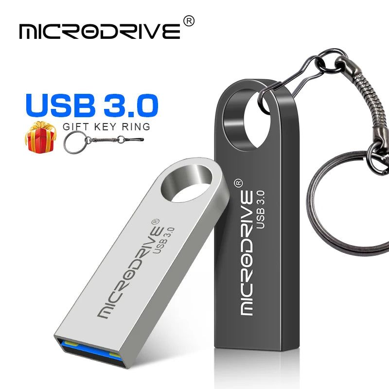 100% full capacity USB 3.0 Flash Drive 16GB 64gb 128GB 256GB Super tiny Pen drive 32GB Pendrive 128gb Waterproof USB Memory