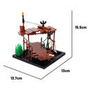 MOC City Series Building Blocks Figure Furniture House Kitchen Medieval Accessories DIY Bricks Set Christmas Toys for Kid Gifts