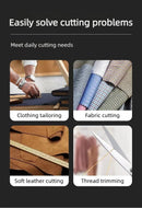10 Inch Stainless Steel Tailor Shears for Fabric Leather Cutting Professional Sewing Craft DIY Apparel Making Tool Accessory