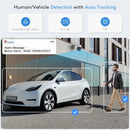 Ctronics Real 4K Outdoor Surveillance Camera 5G Wifi 8MP 3840x2160P Full Color Night Vision Security IP Camera 360 Auto Tracking