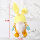 Easter Faceless Gnome Rabbit Doll Cartoon Home Easter Ornament Bunny Doll Easter Party Gifts
