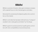 8BitDo Ultimate C Wired Gaming Controller for Xbox, RGB Lighting Fire Ring and Hall Effect Joysticks, Windows 10/11