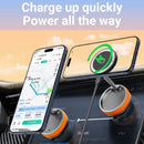 The Drive Dock | 15W Foldable Magnetic Wireless Car Charger Mount