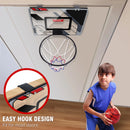 Mini Basketball Hoop for Kids, Over The Door Indoor Basketball Hoop for Bedroom, Wall Mounted Mini Hoop Toys Gifts, with Pump.