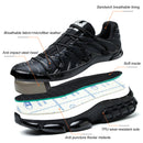 High Quality Steel Toe Safety Shoes Men Work Sneakers Indestructible Shoes Puncture-Proof Protective Shoes Male Work Footwear