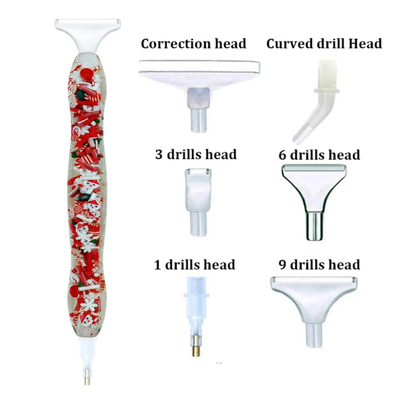 Diamond Art Painting Pen Drill Tips Gem Picker Tool Kits Tool Accessories Stylus Nail Art Cross Stitch Decoration Easter DIY
