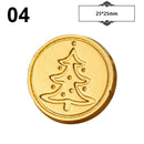 Irregular Lacquer Seal Head Retro Stamp Diy Scrapbooking Crafts Invitation Letter Decor Wax Seal Christmas Valentine's Day Theme