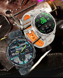 2026 New T-REX3 Outdoor Smart Watch Men 1100mAh Large Battery Bluetooth Call Compass 1.7-inch LED Flashlight Waterproof Watches