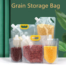 Grains Storage Packaging Bag Rice Dispenser Insect Proof Food Storage Sealed Bag Bean Container Kitchen Organizer with Nozzle