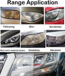 Headlight Restoration Fumigation Chemical Headlight Polishing Auto Lens Repair Kit Polymer Steam For Headlight