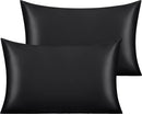 2 Pack Silk Satin Toddler Pillowcases 30X50CM, Super Soft and Silky Cooling Travel PillowCases for Nursery, Kids, Boys Girls
