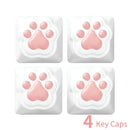 3D Cute Soft Cartoon Keycaps Replace for Cherry MX Gaming Mechanical Keyboard Keycap Keys Anime Custom Key Caps