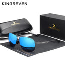 Genuine KINGSEVEN High Quality Men Sunglasses Polarized Eyewear Driving Sun glasses Aluminum Temple Gafas de sol Masculino