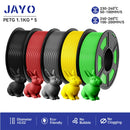 JAYO petg 3d printer filaments PETG 5Rolls 1.75mm Mixed Color Bubble Free FDM 3D Printer Material for 3d pen refill 1.1kg/1rolls