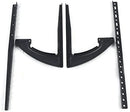 32-70 Inch Universal TV Stand Adjustable Height LCD LED Display Legs Feet Stand Durable Television Rack Black