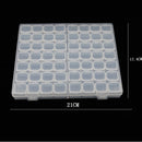 28/56 Slots Dismountable Diamond Embroidery Accessories Diamond Painting Boxes Cross Stitch Cases Storage Organizer Home Storage